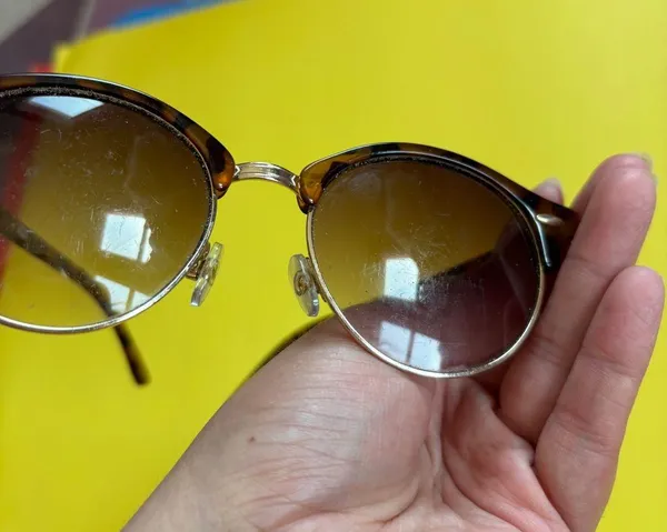 a new day Gold and Brown Sunglasses - Image 8