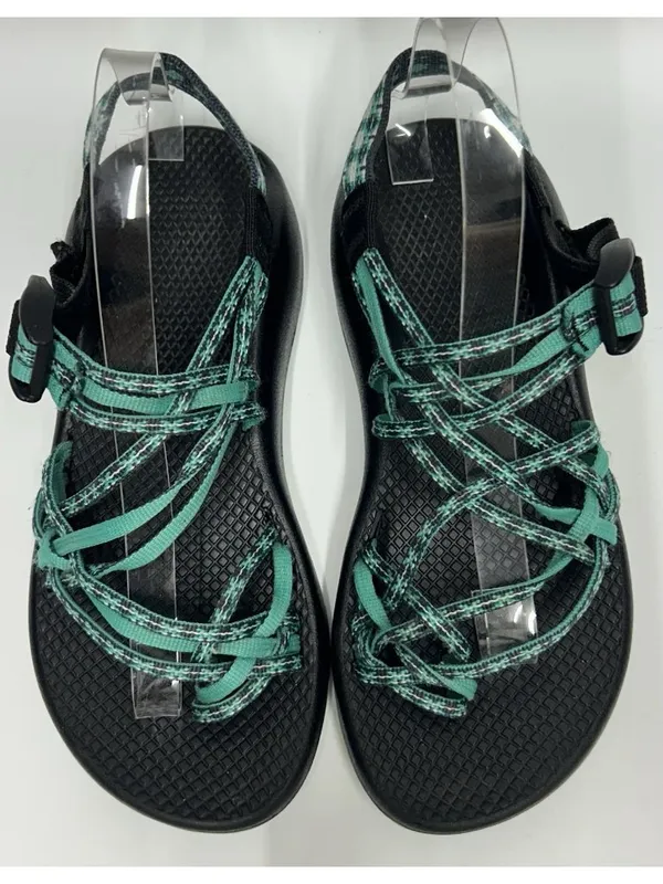 Chacos Women's ZX/3 Classic Sandals Size 8 Chuckwalla Aqua Sport Strappy - Image 4
