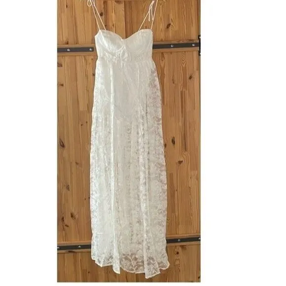 Free People X For Love And Lemons Lorena Lace Dress Small - Image 5