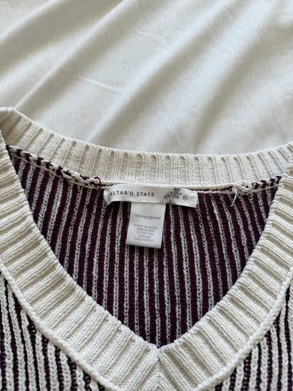 Altar'd State Striped Sweater - Image 5