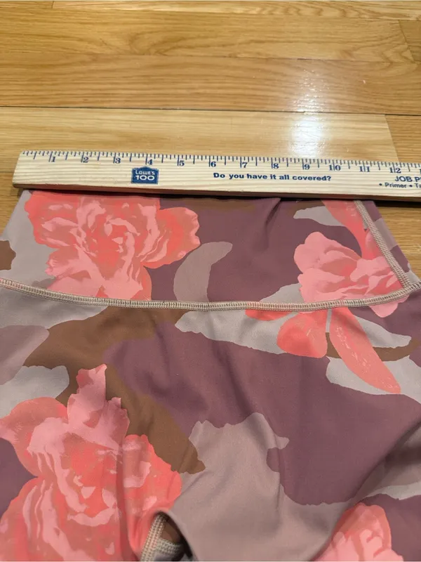 Offline by aerie floral camo goals high waisted 7/8 leggings size small . - Image 5