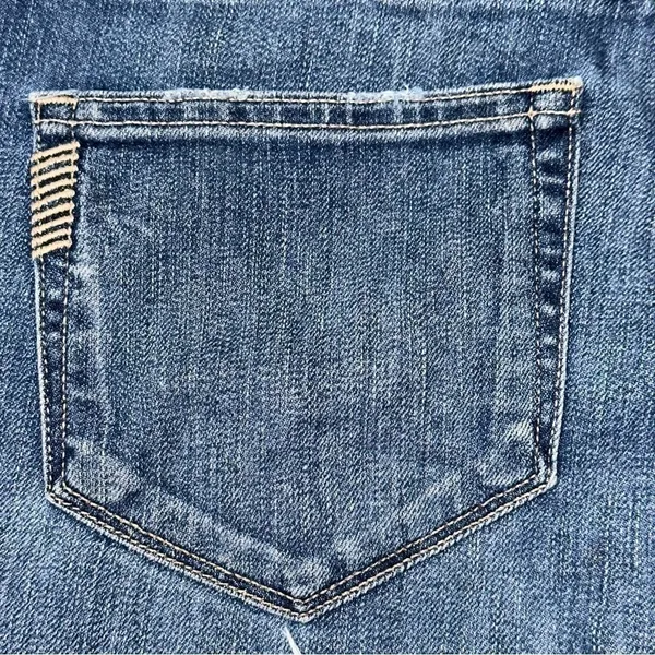 Paige Denim Women’s Size 24 Medium Blue Wash Jimmy Jimmy Cut Off Jean Shorts - Image 3