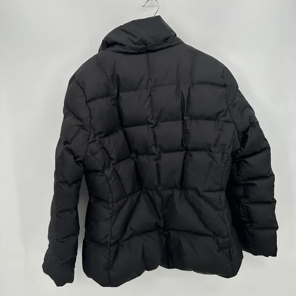 Calvin Klein Womens Black Puffer Jacket XL Duck‎ Down Fleece Lined Quilted Coat - Image 8