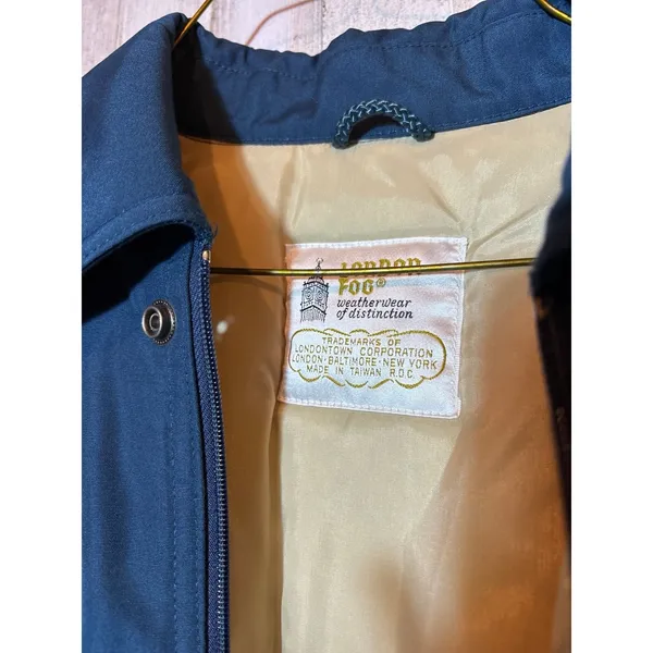 Vintage London Fog men's bomber‎ Jacket size 42 - Image 3