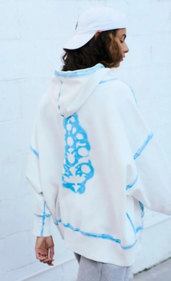Free People Painted Sprint To The Finish Hoodie - Image 2