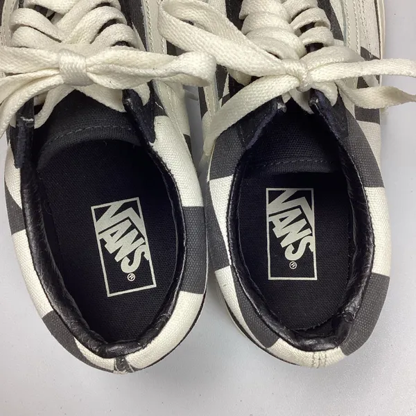 Vans Old Skook Oversize Checkerboard Sneakers Unisex Men 8.5 Women 10 - Image 6