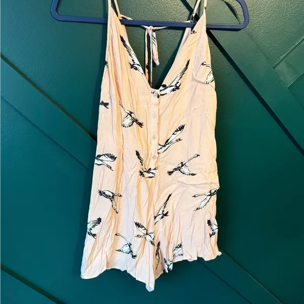 HYFVE Pink Bird Print Chemise - Image 4
