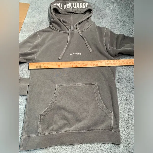 Call her daddy barstool Gray Hoodie small - Image 12