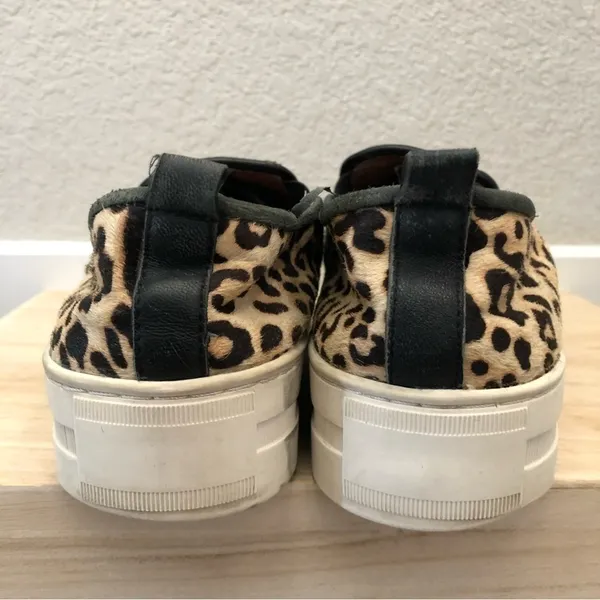 Halogen Baylee Leopard Print Slip On‎ Platform Sneakers 9.5 - Image 6