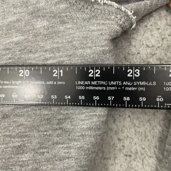 American Eagle Alpine Chalet Hoodie Women XL Gray Y2K Pullover‎ - Image 7