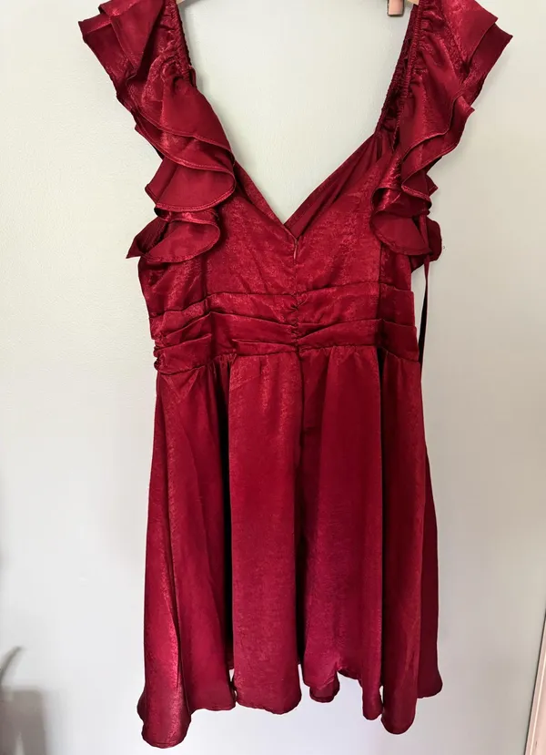 Altar’d State Sylvia Flutter Sleeve Dress - Image 4