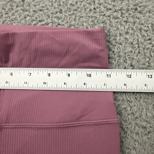 Lululemon Align Leggings High Rise Ribbed Velvet Dust Athletic Women's 4 x 25 - Image 7