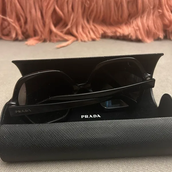 PRADA SUN GLASSES w/case - Image 3