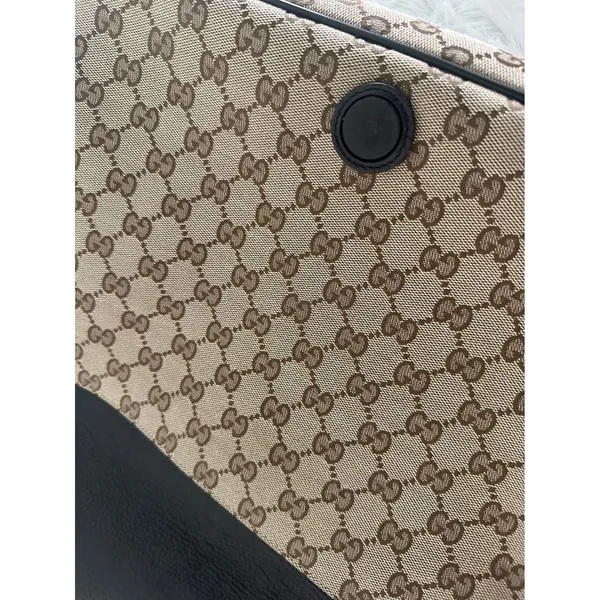 Gucci‎ GG 449171 canvas flap messenger bag - Image 12