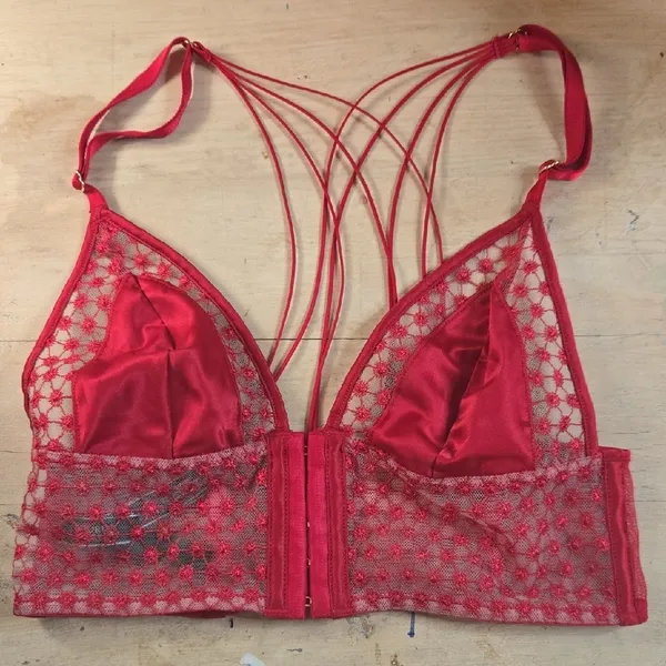 Victoria's Secret Scarlet Mesh Bralette - Image 4