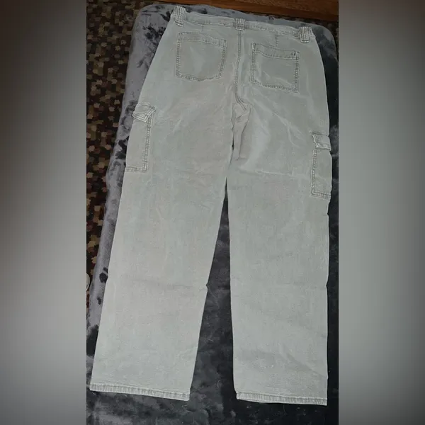 American Eagle Cargo Stretch Straight Pant in Green Size 14 Regular - Image 13