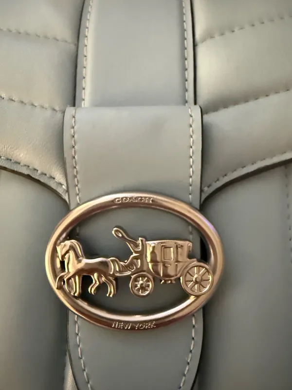 Coach Blue Crossbody Bag  - Image 2