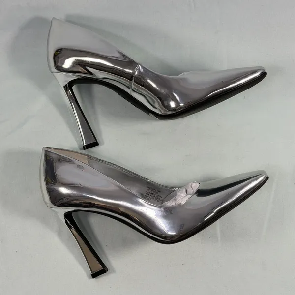 INC‎ International Concepts Size-6.5 M Womens Metallic Silver Heels - Image 10