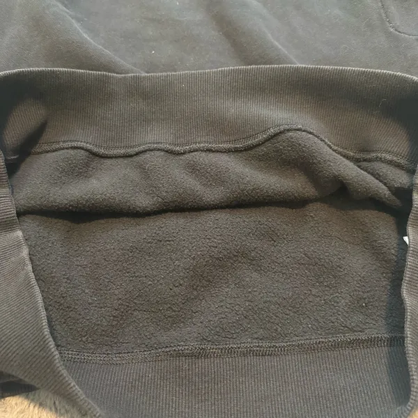 Nike SB Crewneck Sweatshirt Black Embroidered Logo Pullover Small - Image 7