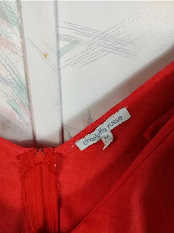 Charlotte Russe Red Romper - Image 5