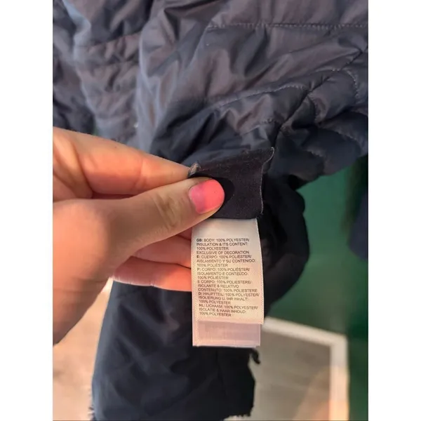 The North Face Reversible Puffer Soft Coat Size Small - Image 6