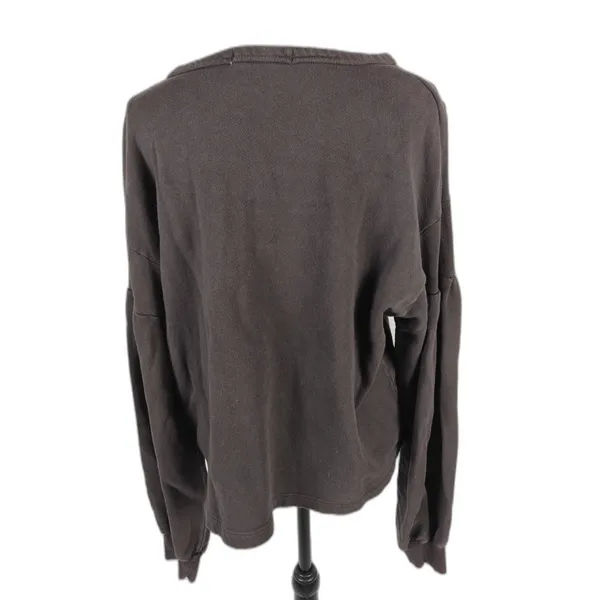 Women’s Project Social T Oversized Sweatshirt Brown Medium - Image 2