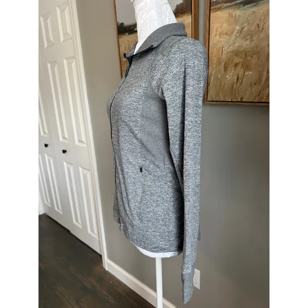 Champion Grey Athletic Jacket Womens XS - Image 3