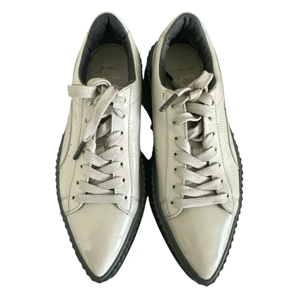 Puma X Fenty Rihanna Pointy Creeper Patent 36627002 DoveGray Women's Size 6 - Image 2