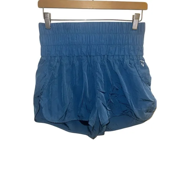 ✨FREE PEOPLE MOVEMENT The Way Home Blue Sz Medium Shorts✨ - Image 7