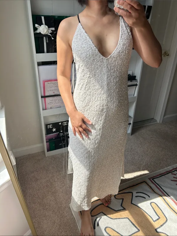Zara sequin dress. Fits S - Image 3