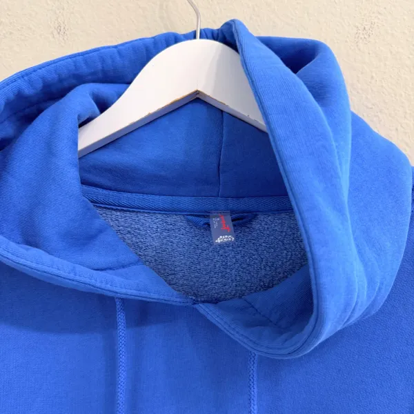 FP Movement Women's Undefeated Hoodie‎ Sweatshirt Size XS Blue Cropped - Image 3