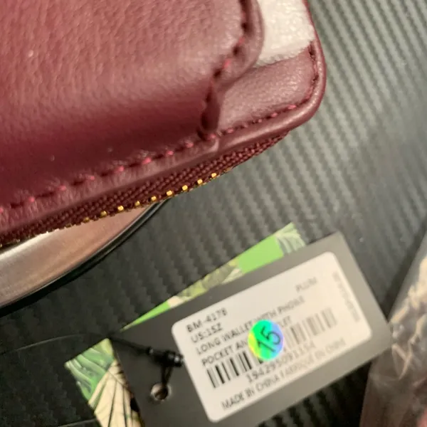 NWT plum badgley mishka zippy and snap wallet‎ - Image 6