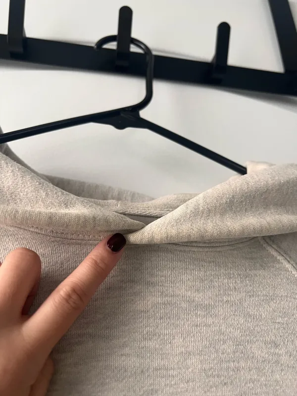 Fear of God Essentials Sweatshirt Hoodie Light Oatmeal XXS - Image 8