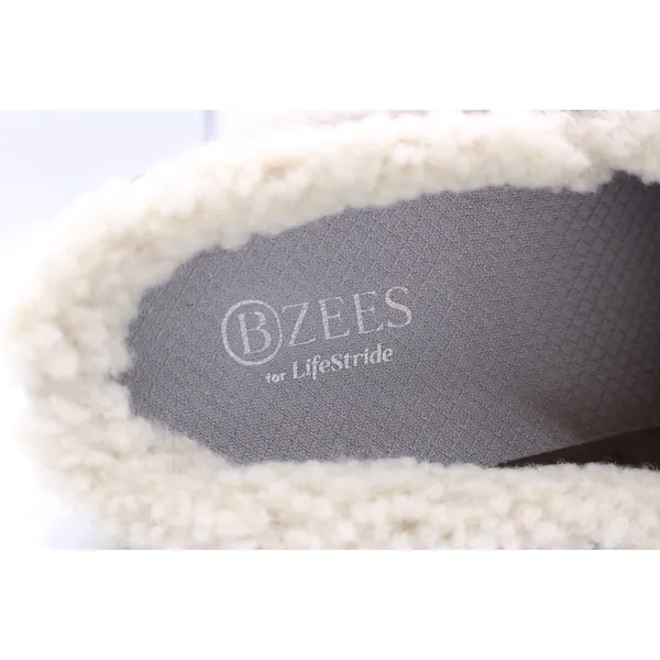 Bzees LifeStride Eternity Women 9M Clog Slippers Buckle Strap Knit Lined Outdoor - Image 4
