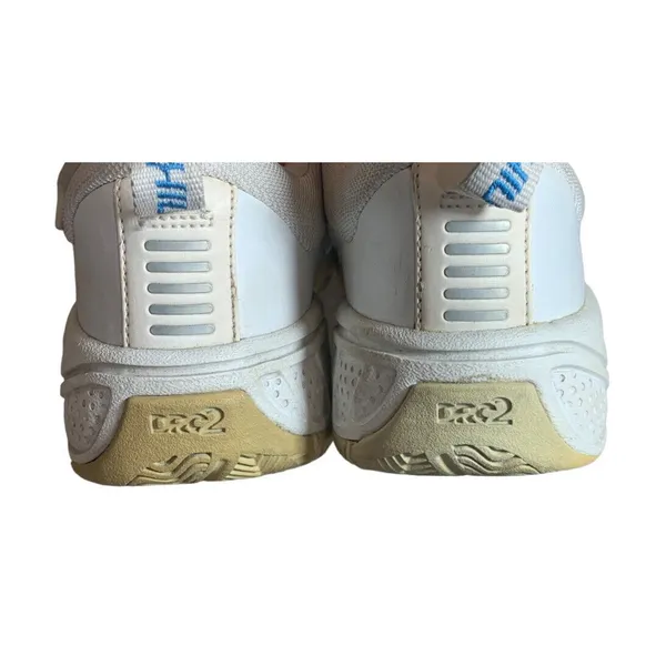 Nike Air Zoom Women’s Size 7 White Sneakers Laced y2k 90's Chunky Seinfeld - Image 6