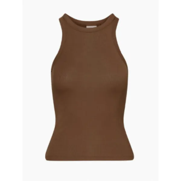 Sunday Best Honor Hip Tank in brown, size XS - Image 5
