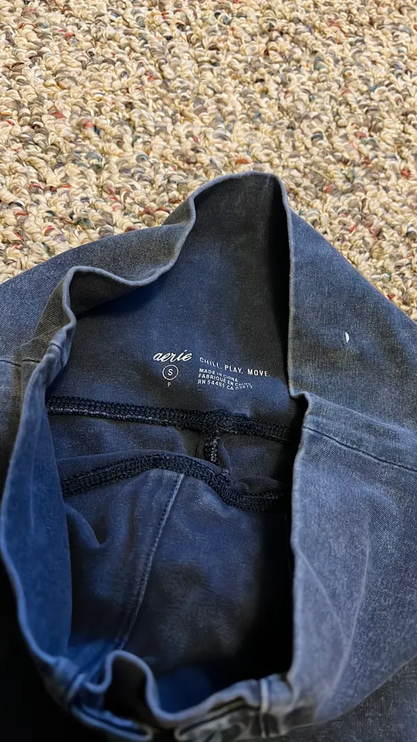 Denim Style Leggings - Image 2