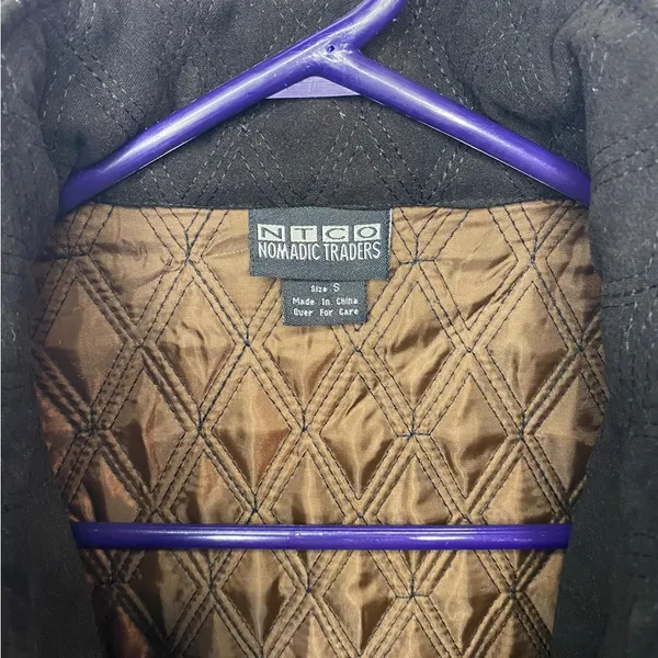 Nomatic Traders Quilted‎ Vest Size Small Black - Image 4