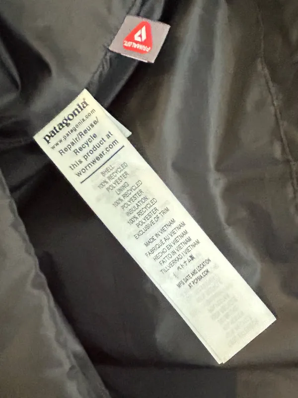 Patagonia ESPN 2026 Black Nano Puff Insulated High Neck Jacket Size Small - Image 12