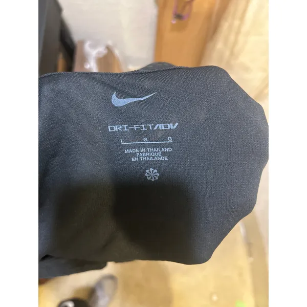 Nike Dri-FIT Women's Large Black‎ Golf Polo Shirt Celtic Logo - Image 5