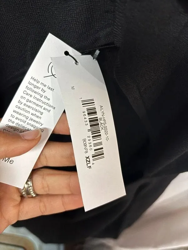Black cut out bodycon dress Size M - Image 2