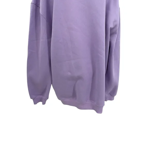 Mayfair Group Choose Kindness Quarter Zip Oversized Lavender‎ Sweatshirt XXL - Image 11