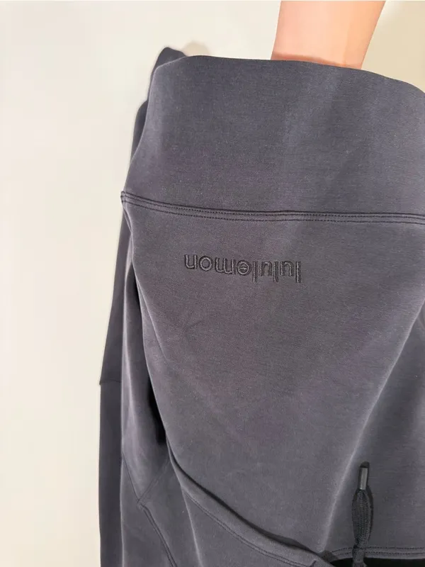 Lululemon Cropped Black Hoodie - Image 2