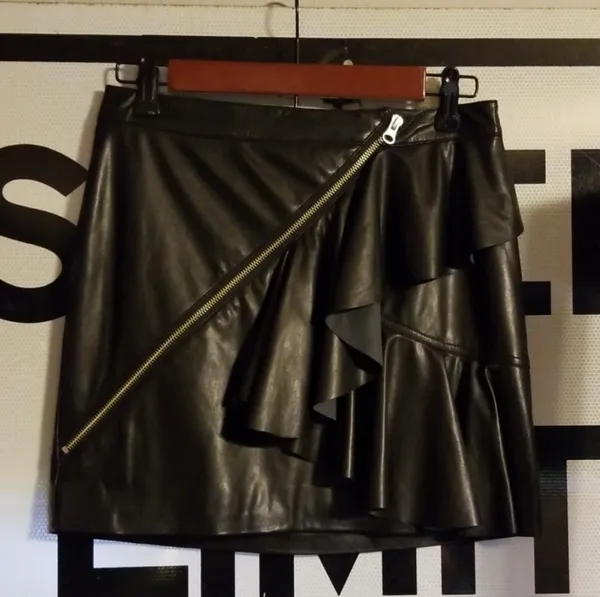 Nasty Gal Leather Skirt - Image 2
