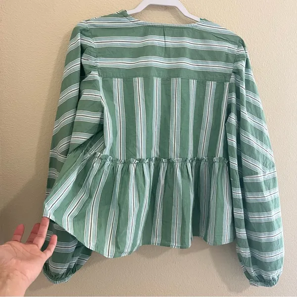 NEW Free People Brunch Babe Blouse Sz M - Image 11