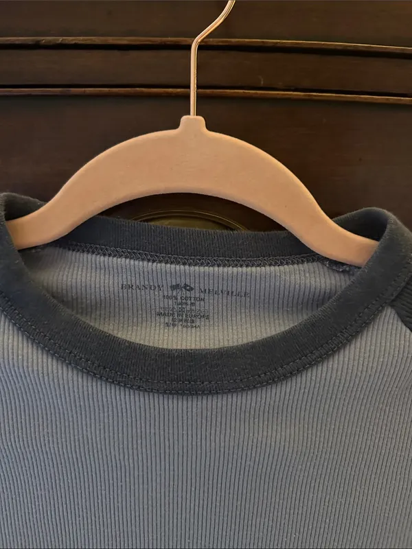 Brandy Melville Blue Tee - Image 2