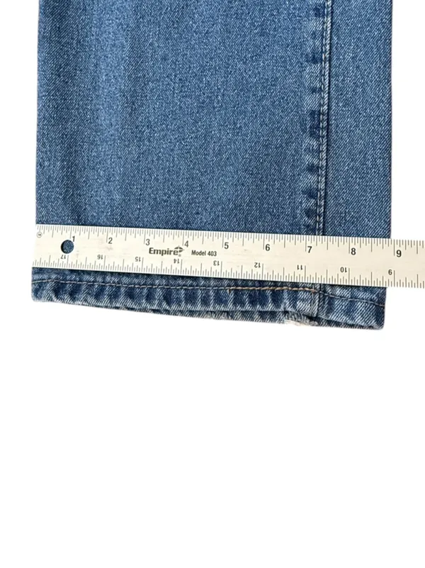 Edikted Roll Down Waist Distressed Baggy Jeans Women’s Size M Y2K - Image 15