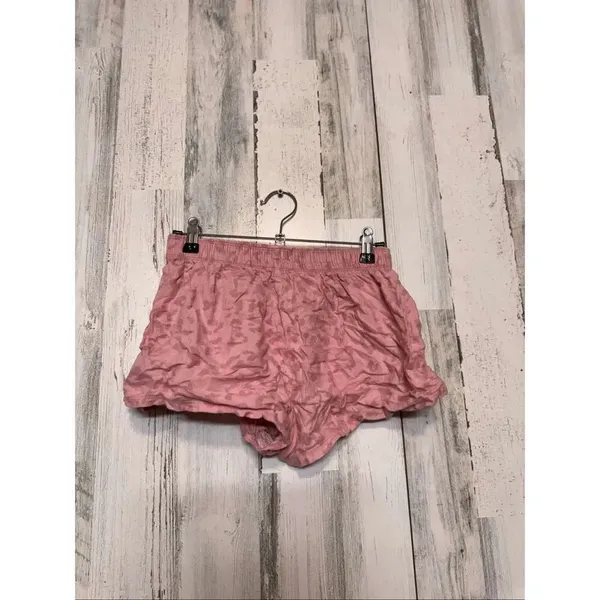Colsie Pink Lounge Shorts Size XS Soft Cotton Rayon Pajama Shorts Elastic Waist - Image 3
