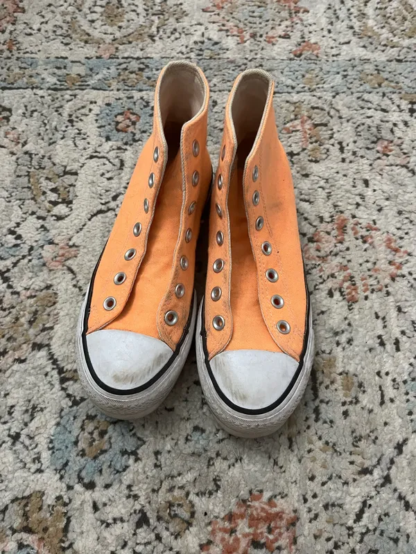 Orange Converse Platform - Image 2
