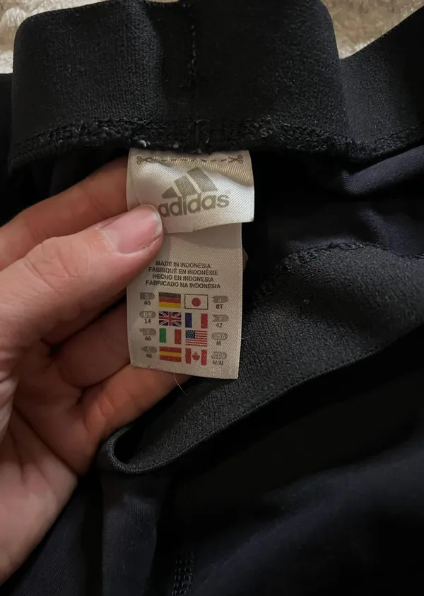 Adidas Medium Loose Dark Grey Yoga Pants - Image 3